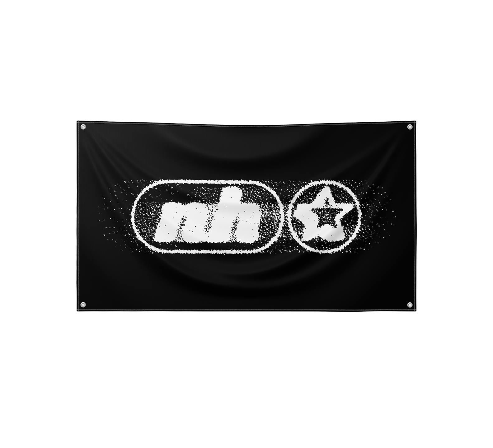 Degraded Logo Flag
