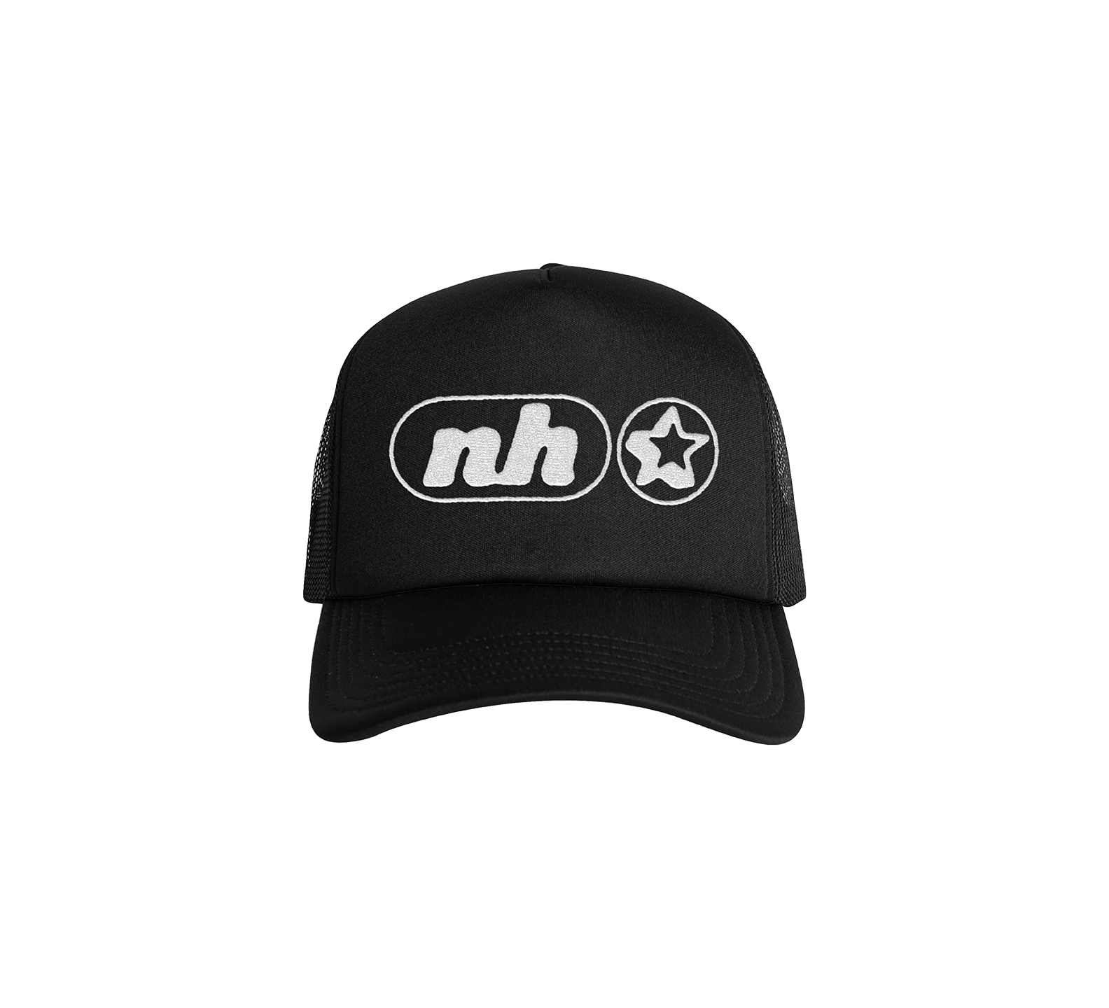 Embroidered Logo Trucker